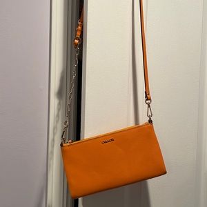 Orange Coach Crossbody